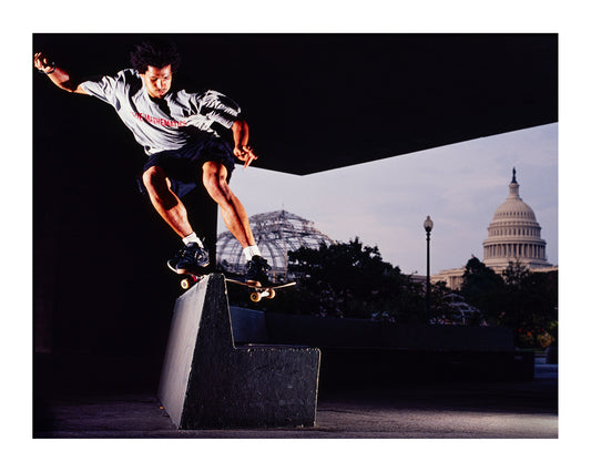 Brian Tucci - Feeble grind, Washington, DC. 2000