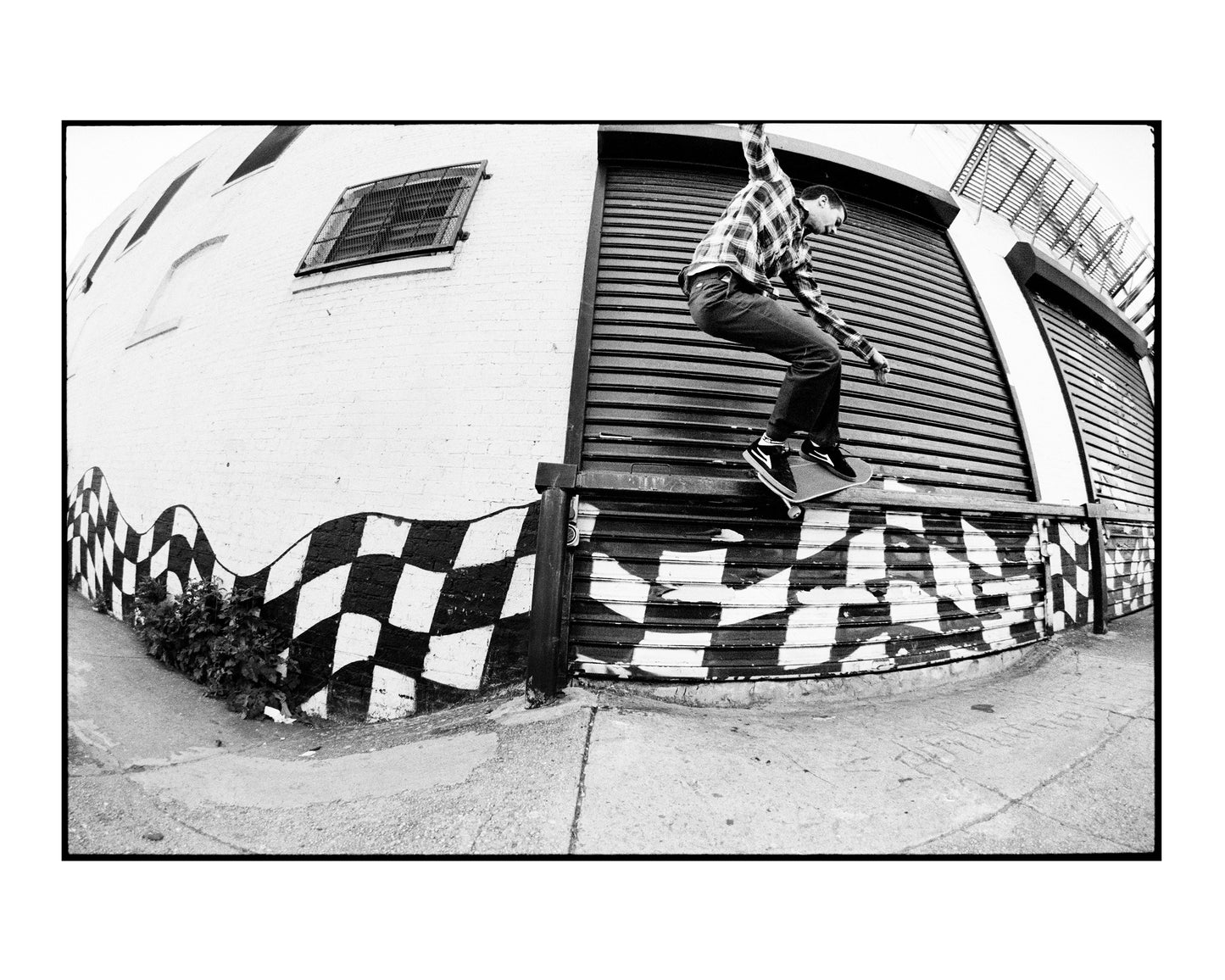 Anthony Pappalardo - Feeble grind pop out, Brooklyn, NY. 2007